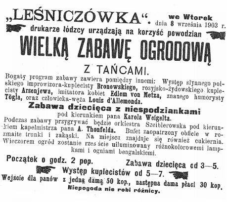 willa reklama z 1903